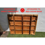 Garner-902Vs 2 Person Outdoor Far Infrared Sauna (Enhanced with Red Light Therapy)