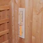 Thermora Ignite Large Premium American White Oak Outdoor Wooden Barrel Sauna With 4.5KW Sauna Heater (SAK45968)