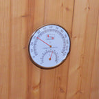 Thermora Ignite Large Premium American White Oak Outdoor Wooden Barrel Sauna With 4.5KW Sauna Heater (SAK45968)