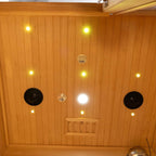 Rövia Luma 2-Person Indoor Hybrid Sauna Room With Infrared And 3.5KW Steam Heater [Made-To-Order] (SAK83750)